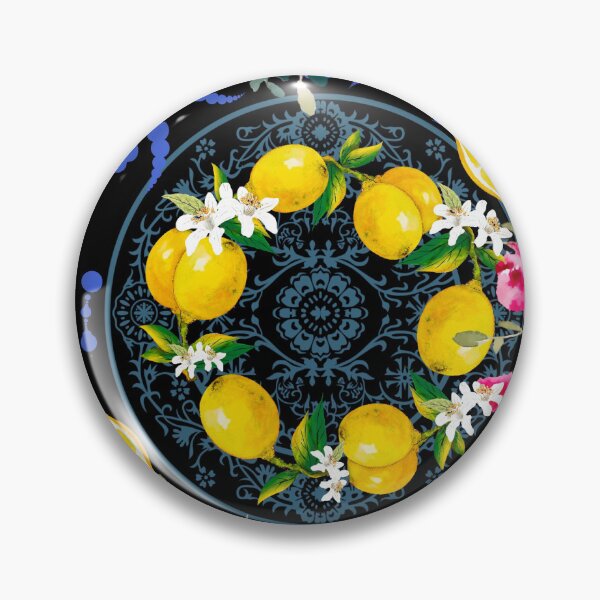 Item preview, Italian,Sicilian art,majolica,lemons  designed and sold by MariaMarinova.