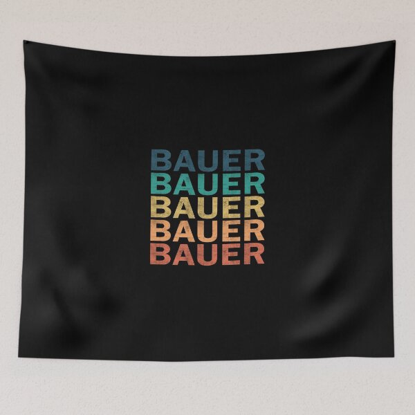 Artikelvorschau, Bauer Name T Shirt - Bauer Vintage Retro Name Geschenkartikel T-Shirt entworfen und verkauft von nauglesamatha.