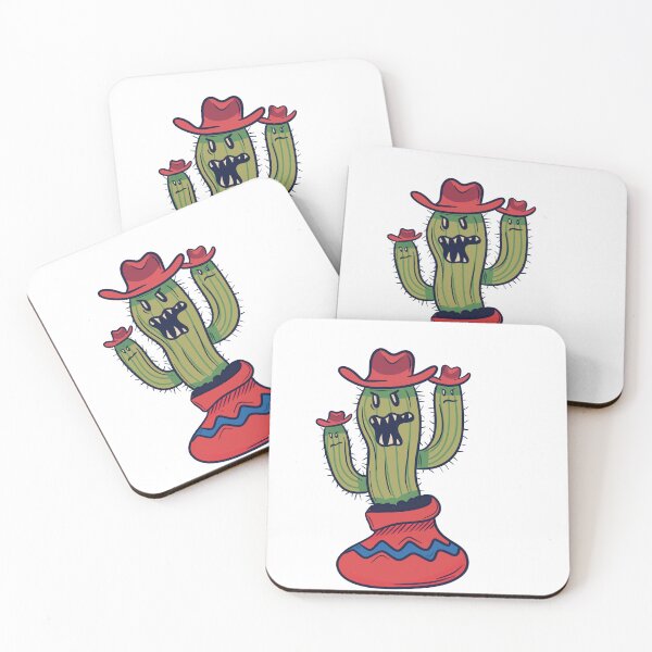 Item preview, Angry cowboy cactus designed and sold by 4Marcella4.