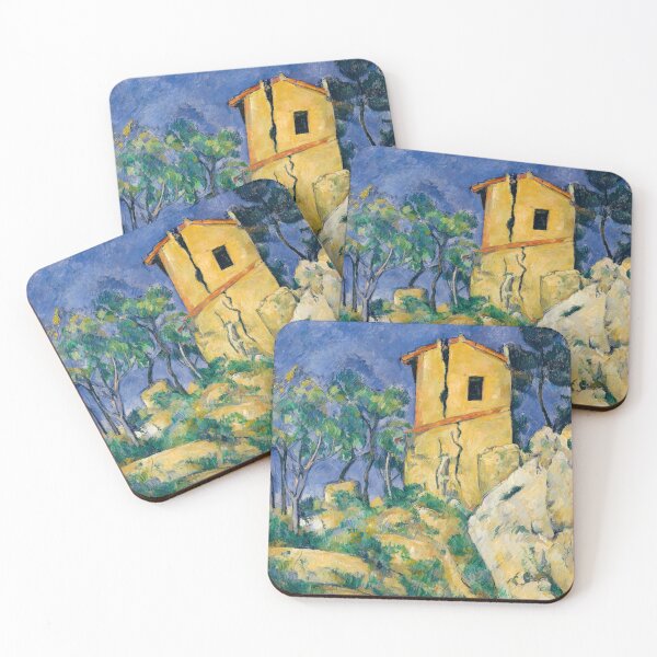 Item preview, The House with the Cracked Walls by Cezanne designed and sold by TheSoulOfArt.