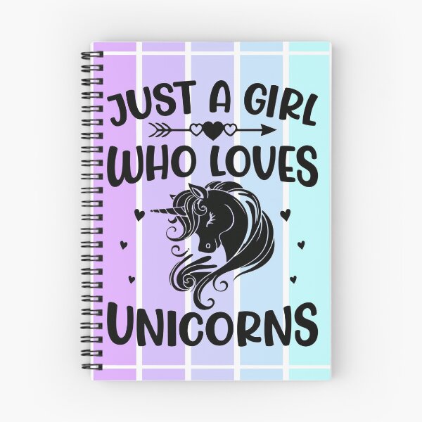Item preview, Just a girl who loves Unicorns designed and sold by Disentangled.