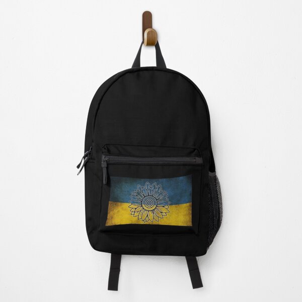 Item preview, Ukraine Flag with Sunflower Design designed and sold by PunkyCat.