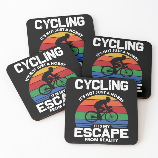 Item preview, Cycling Is My Escape From Reality Essential T-Shirt designed and sold by cohenashl6.