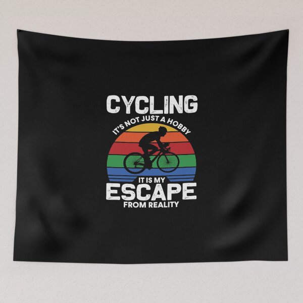 Item preview, Cycling Is My Escape From Reality Essential T-Shirt designed and sold by cohenashl6.