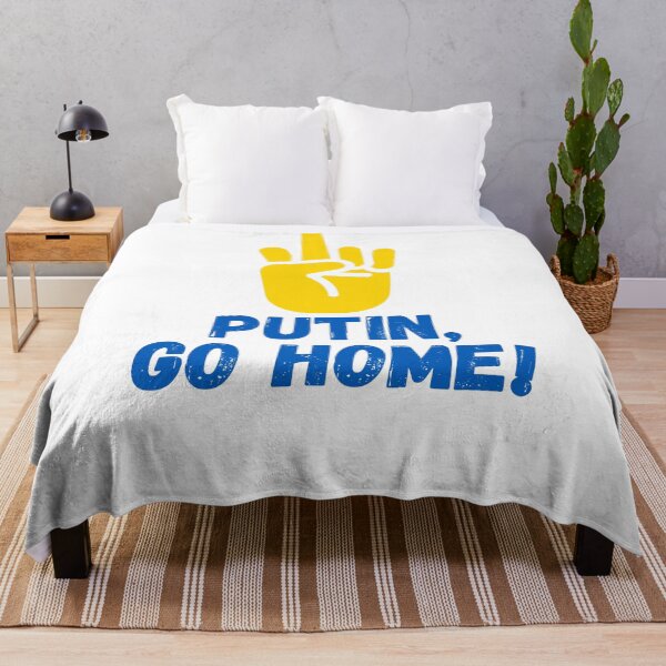 Item preview, PUTIN, GO HOME! design designed and sold by Rebend.