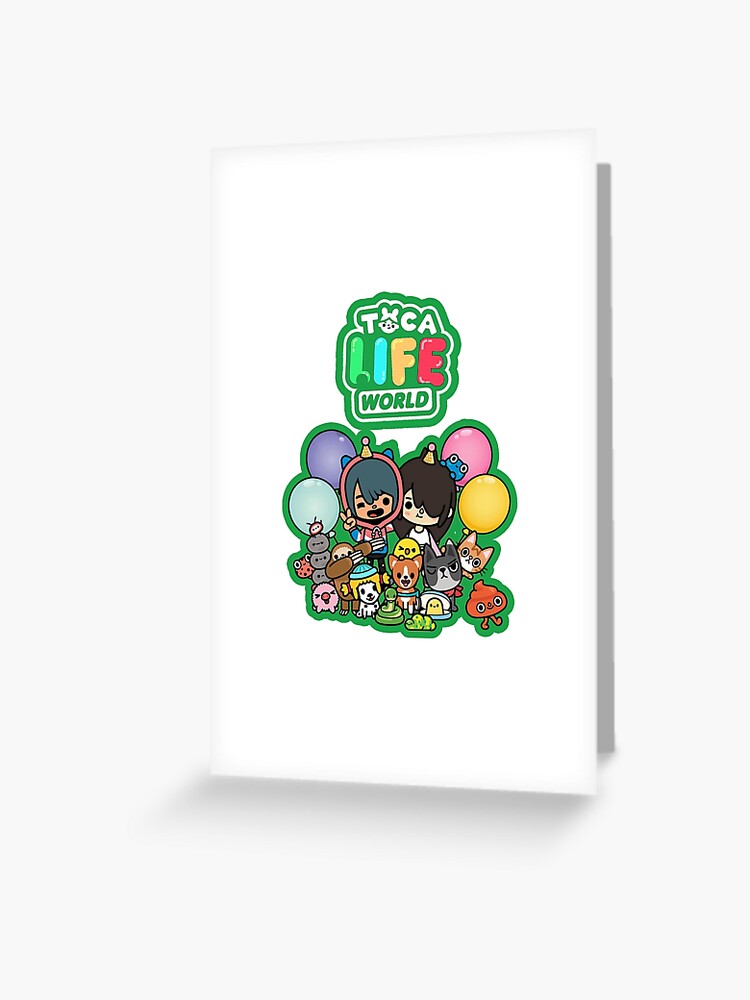 Toca world - tocaboca Characters Greeting Card for Sale by nokenoma