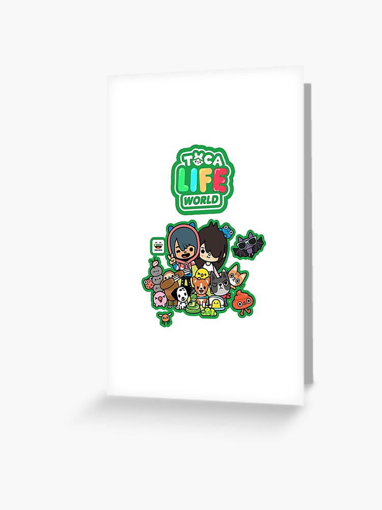 Toca world - tocaboca Characters Greeting Card for Sale by nokenoma