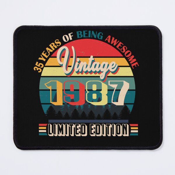 Item preview, 35 years of being awesome vintage 1987 limited edition | Born January 1987 Limited Edition 35 Years Of Being Awesome Vintage , January 1987 35 Years Old , 35th Birthday designed and sold by SimoSaladain.