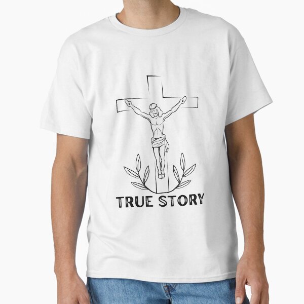 Item preview, Easter, Jesus, True Story, Happy Easter, Easter Celebration, Jesus on Cross designed and sold by Sun Sand & Sea Art.
