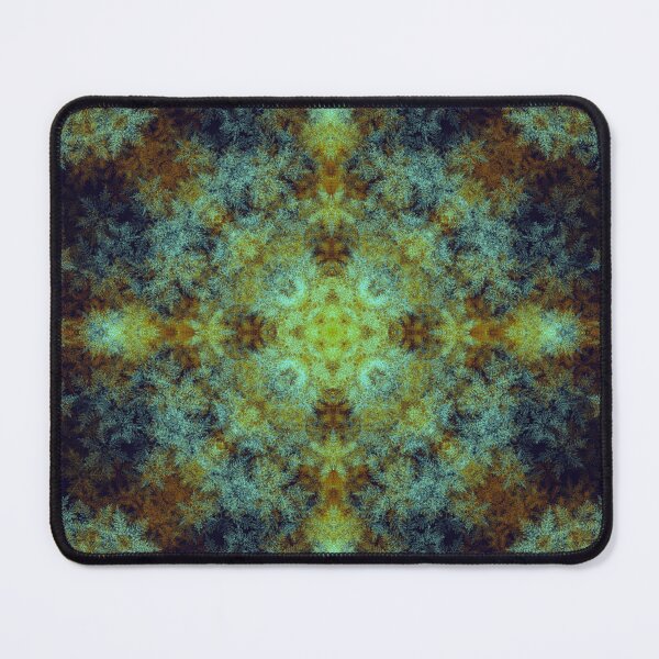 Item preview, Snowflake Symmetry Abstract Pattern in Orange designed and sold by AMSonArt.