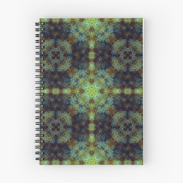 Item preview, Snowflake Symmetry Abstract Pattern in Orange designed and sold by AMSonArt.