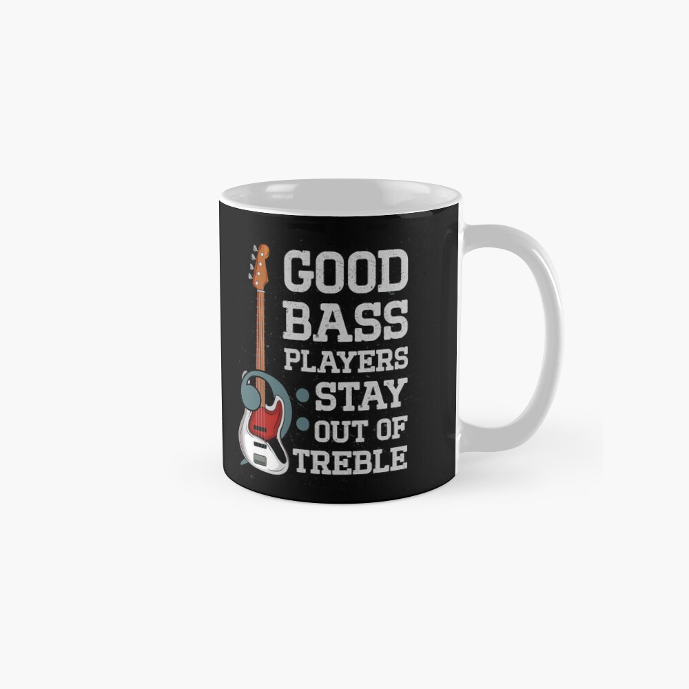 you can hear the music but you feel the bass - Bass player quote  Sticker