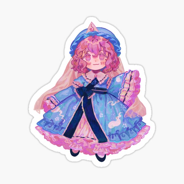 ♡YUYU♡ Solarain Toys - Touhou Project Yuyuko Saigyouji: Seamless