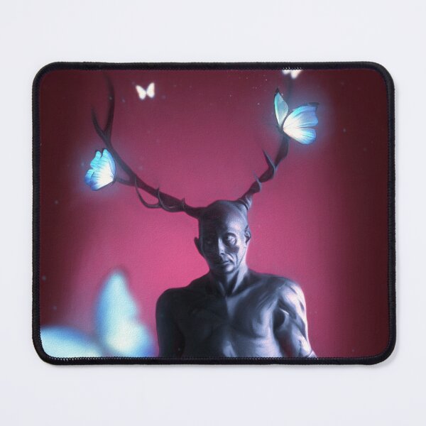 Item preview, Hannibal Wendigo with Blue Glowing Butterflies designed and sold by orionlodubyal.