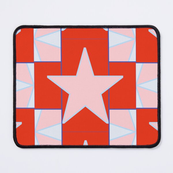 Item preview, Colorful March pattern in pink and red designed and sold by Bekindtome.