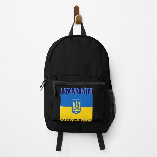 Aperçu de l'œuvre Autocollant « Je soutiens l'Ukraine », drapeau de l'Ukraine, autocollant en vinyle créée et vendue par SHOPNICHKA.