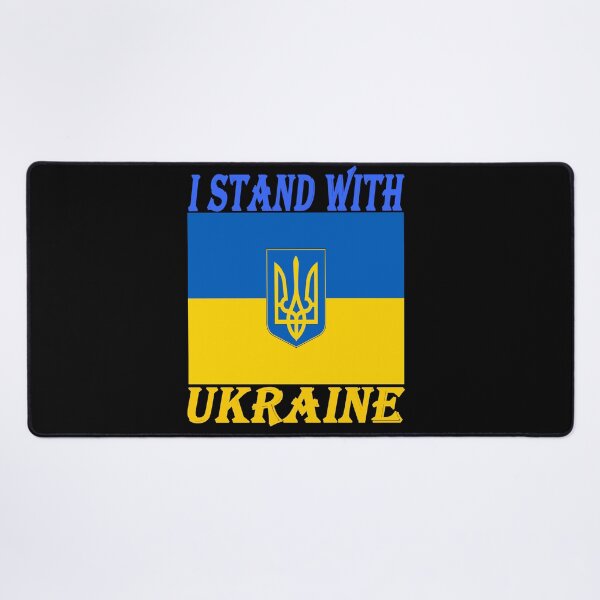 Item preview, I Stand with Ukraine Decal, Ukraine Flag, Vinyl Decal designed and sold by SHOPNICHKA.