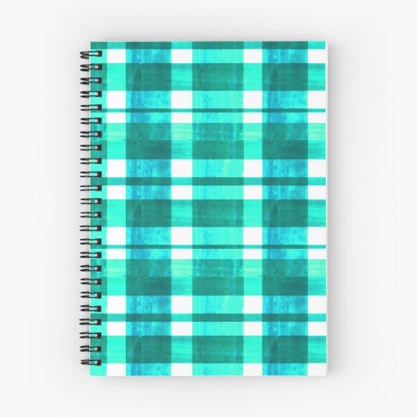 Item preview, Classic Turquoise and White Plaid designed and sold by OverbeeDesigns.
