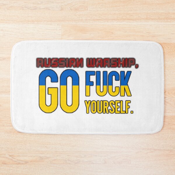 Item preview, Russian Warship, Go F Yourself designed and sold by GrellenDraws.