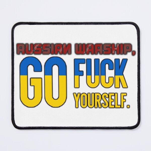 Item preview, Russian Warship, Go F Yourself designed and sold by GrellenDraws.