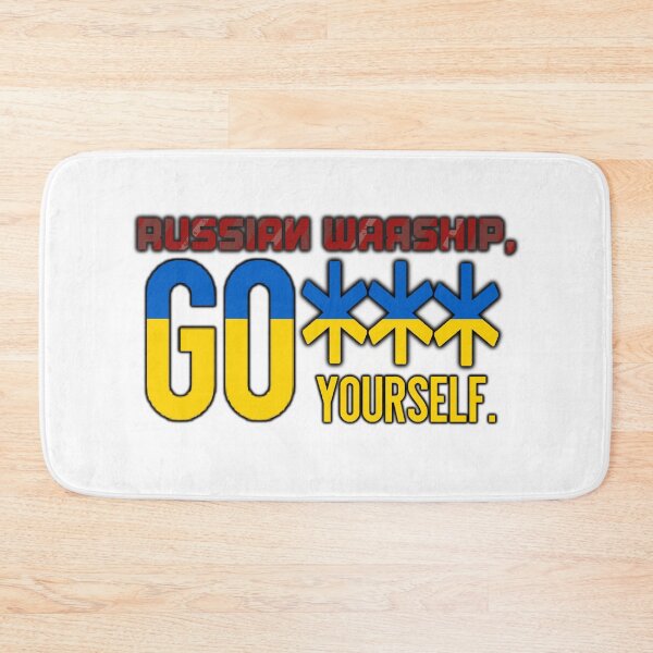 Item preview, Russian Warship, Go **** Yourself designed and sold by GrellenDraws.