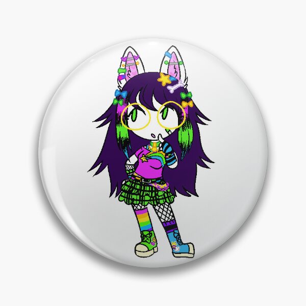 Item preview, Scenecore / Scene Girl Jade Harley Chibi designed and sold by PictionaryModus.