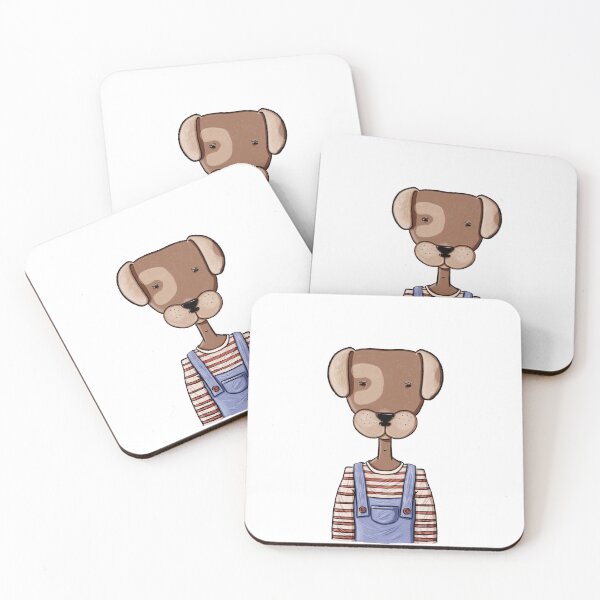 Item preview, Dog in striped T-shirt designed and sold by Eliska18.