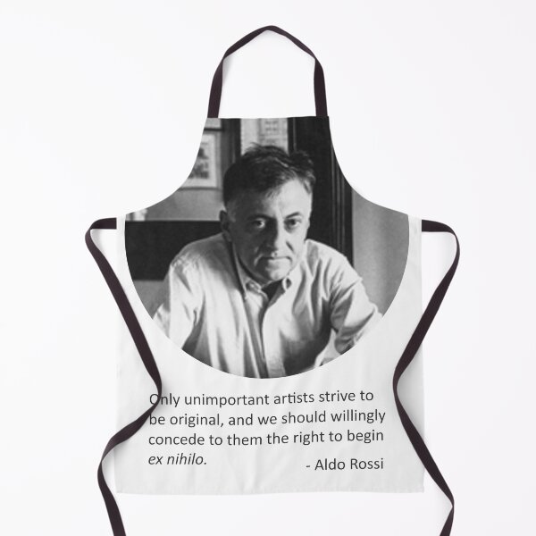 Item preview, Aldo Rossi quote (without background) designed and sold by MichaelEpp.