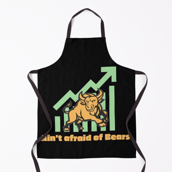 Item preview, Stock & Crypto Trader - bulls vs bears, ain't afraid of bears designed and sold by Just4doglovers.