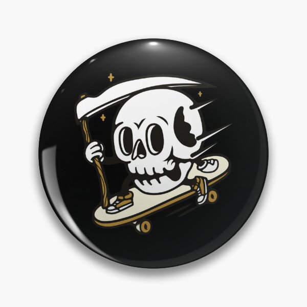 Item preview, Skull Skate Design Classic T-Shirt designed and sold by ricedali41.