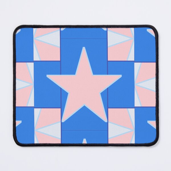Item preview, Colorful March pattern in pink and blue designed and sold by Bekindtome.
