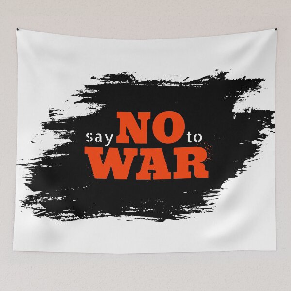 Item preview, Say No To War designed and sold by WearWolfDesigns.
