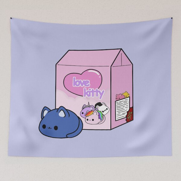 Item preview, love kitty-blue cat doll designed and sold by EveryCuteThings.
