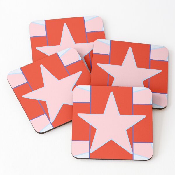 Item preview, Colorful March pattern in pink and red designed and sold by Bekindtome.