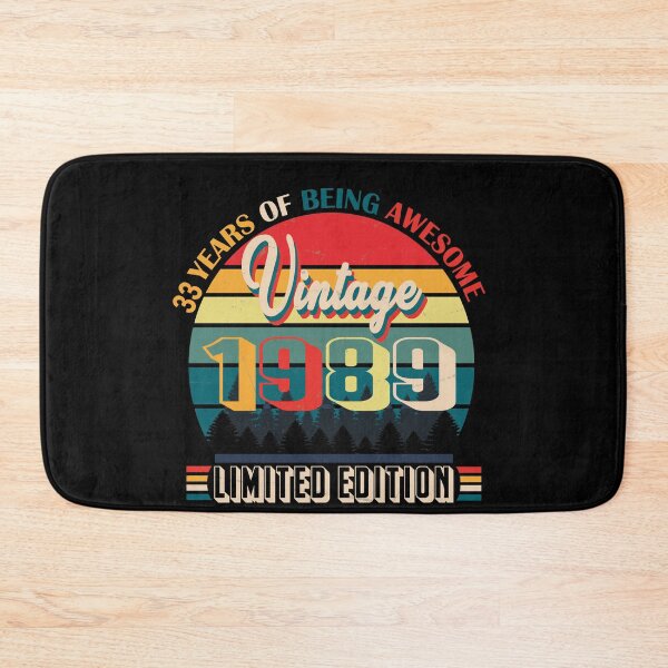 Item preview, 33 years of being awesome vintage 1989 limited edition | Born January 1989 Limited Edition 33 Years Of Being Awesome Vintage , January 1989 33 Years Old , 33rd Birthday designed and sold by SimoSaladain.