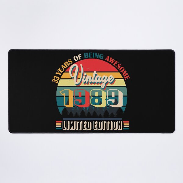 Item preview, 33 years of being awesome vintage 1989 limited edition | Born January 1989 Limited Edition 33 Years Of Being Awesome Vintage , January 1989 33 Years Old , 33rd Birthday designed and sold by SimoSaladain.
