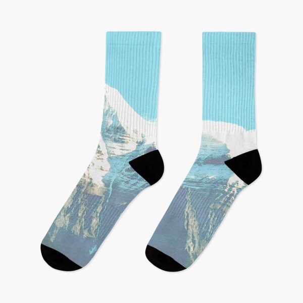 Item preview, Snow covered mountain peak designed and sold by fowons.