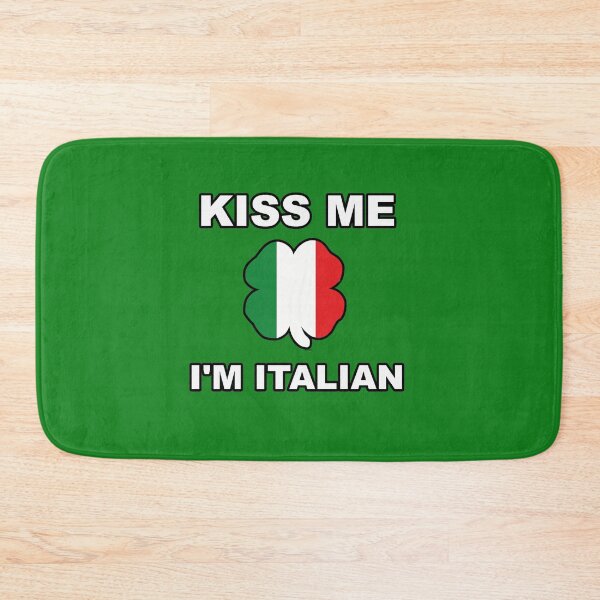 Item preview, Kiss Me I'm O'Talian Italian Irish St Patrick's Day Italy designed and sold by Draculaura2009.
