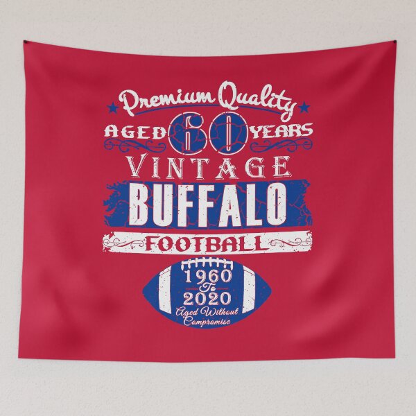 Item preview, Buffalo Football Fan - 60 Years Vintage 1960 designed and sold by doiron3525.