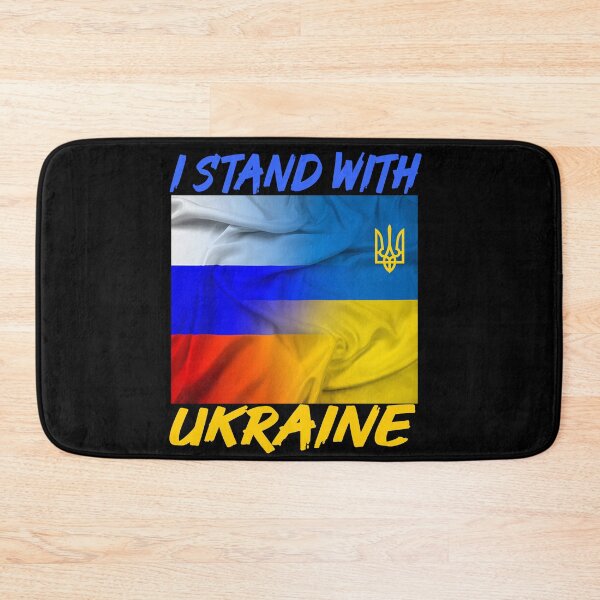 Item preview, I Stand with Ukraine Decal, Ukraine Flag, Vinyl Decal designed and sold by SHOPNICHKA.