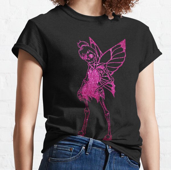 GOTHIC TINKERBELL A5 IRON ON TSHIRT TRANSFERGOTHIC SITTING TINKERBELL A5 DESIGN