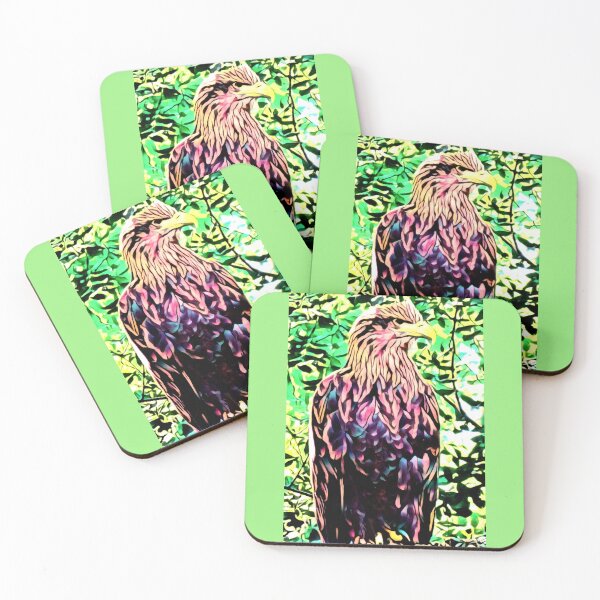 Item preview, Colorful eagle in the woods designed and sold by LittleCountess.