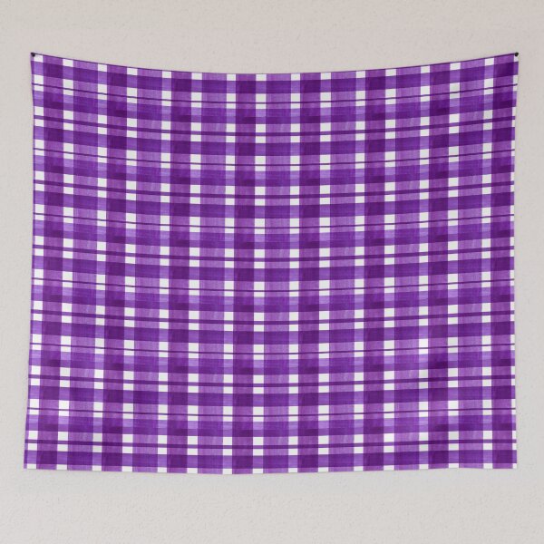 Item preview,  Classic Purple and White Plaid designed and sold by OverbeeDesigns.