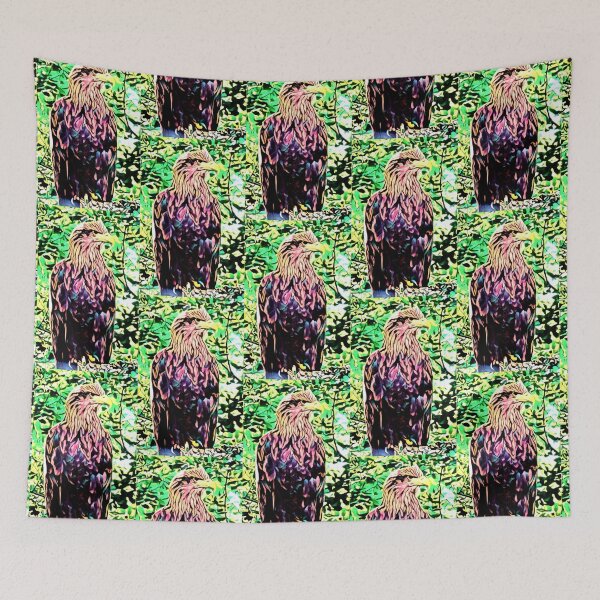 Item preview, Colorful eagle in the woods designed and sold by LittleCountess.