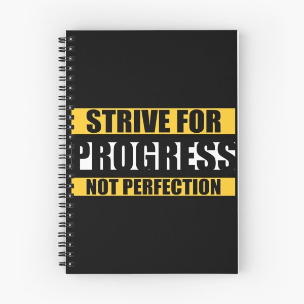 Item preview, Strive For Progress Not Perfection. - Gym Motivational Quotes Classic T-Shirt designed and sold by madeleinem48.