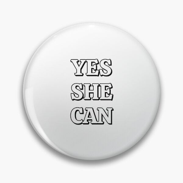 Item preview, Yes She Can International Womens Day designed and sold by Inspirationmotivation.