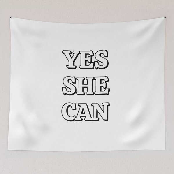 Item preview, Yes She Can International Womens Day designed and sold by Inspirationmotivation.