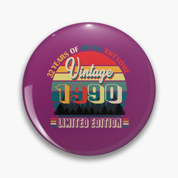 Item preview, 32 years of being awesome vintage 1990 limited edition | Born January 1990 Limited Edition 32 Years Of Being Awesome Vintage , January 1990 32 Years Old , 32th Birthday designed and sold by SimoSaladain.