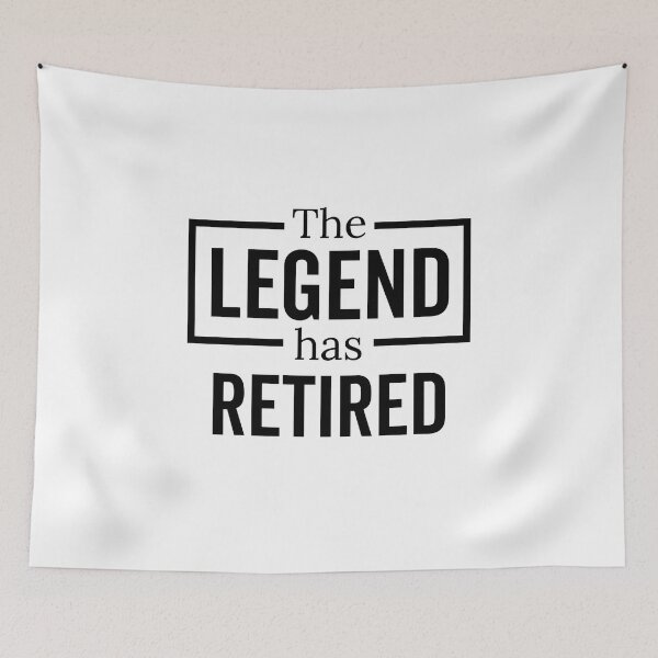 Item preview, the legend has retired designed and sold by jelgavia.