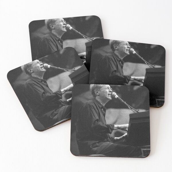 Item preview, Gerry Beckley America BW Photograph designed and sold by ConcertImages.